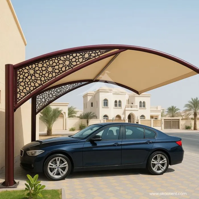 تركيب مظلات سيارات في الرياض | مظلات سيارات جاهزة | مظلات مواقف سيارات