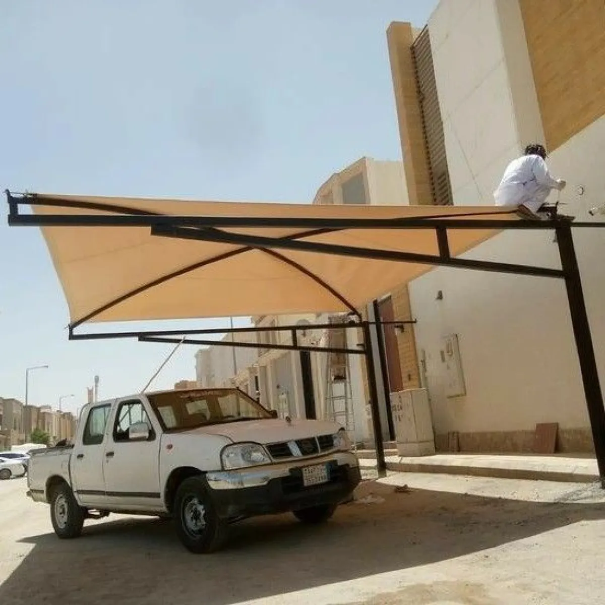 مظلات سيارات الرياض