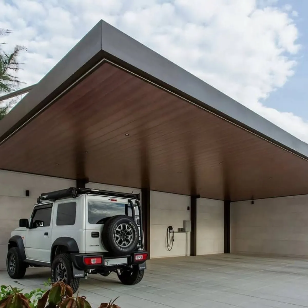 مظلات سيارات مودرن